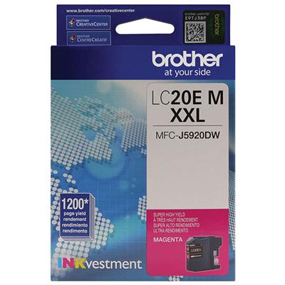 Brother MFC-J5920DW Super High Yield XL Magenta Ink Cartridge (1,200 Yield)