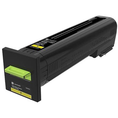 Lexmark CS820, CX820, CX825, CX860 Yellow Return Program Toner Cartridge for US Government (8,000 Yi